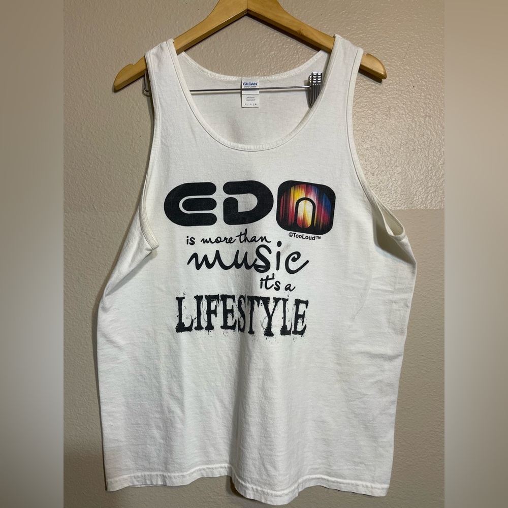 EDC Music festival Tank Top unisex size Large